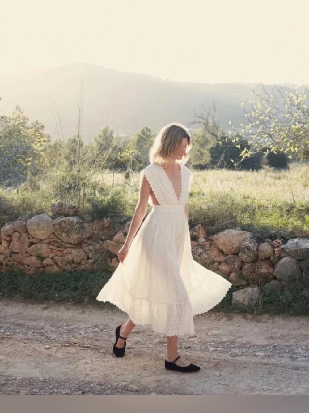 Doen "Merida" Dress in salt M - Picture 2 of 5